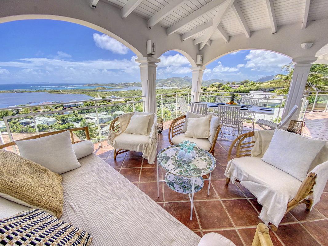 Location villa 6 personnes Orient Bay Saint Martin-salon-10